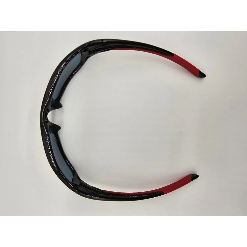 Oakley Valve Sunglasses Polished Black Frame Red Iridium Lens‎